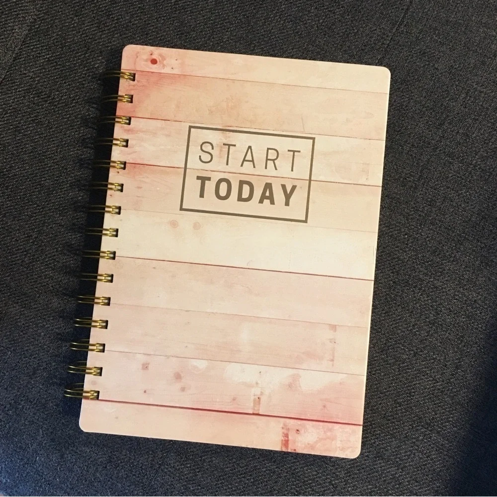 START TODAY Spiral Bound, Lined Journal